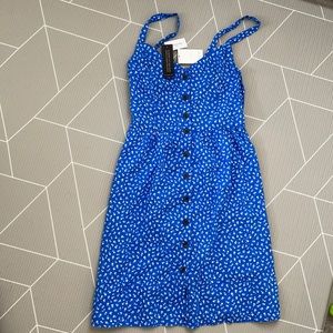 Floral blue Banana Republic Dress :: NEW
